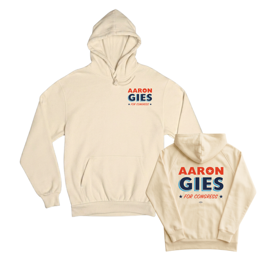 Aaron Gies for Congress Hoodie