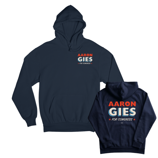 Aaron Gies for Congress Hoodie